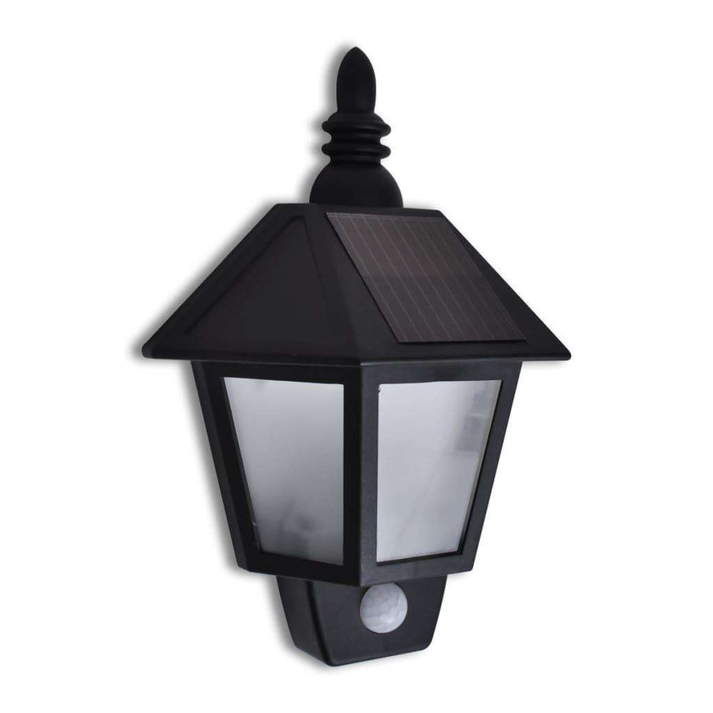 Lampe murale solaire Vidaxl avec capteur de mouvement