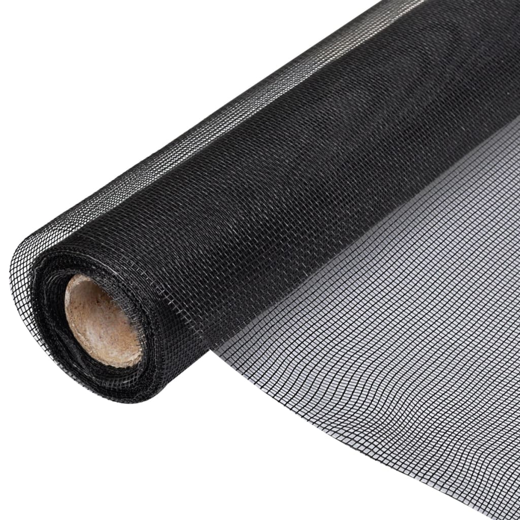 Vidaxl Mesh 100x500 cm Faserschwarz schwarz