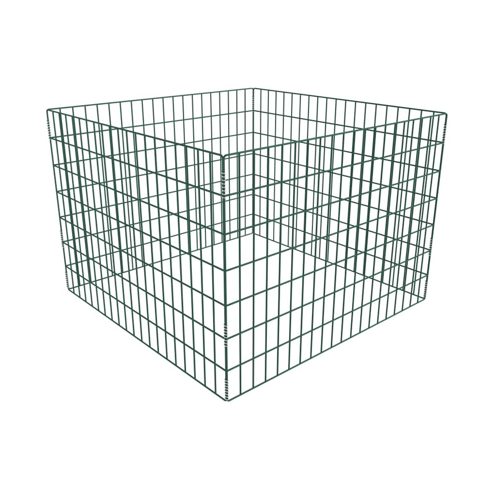 Vidaxl compost bin square 100x100x70 cm mesh