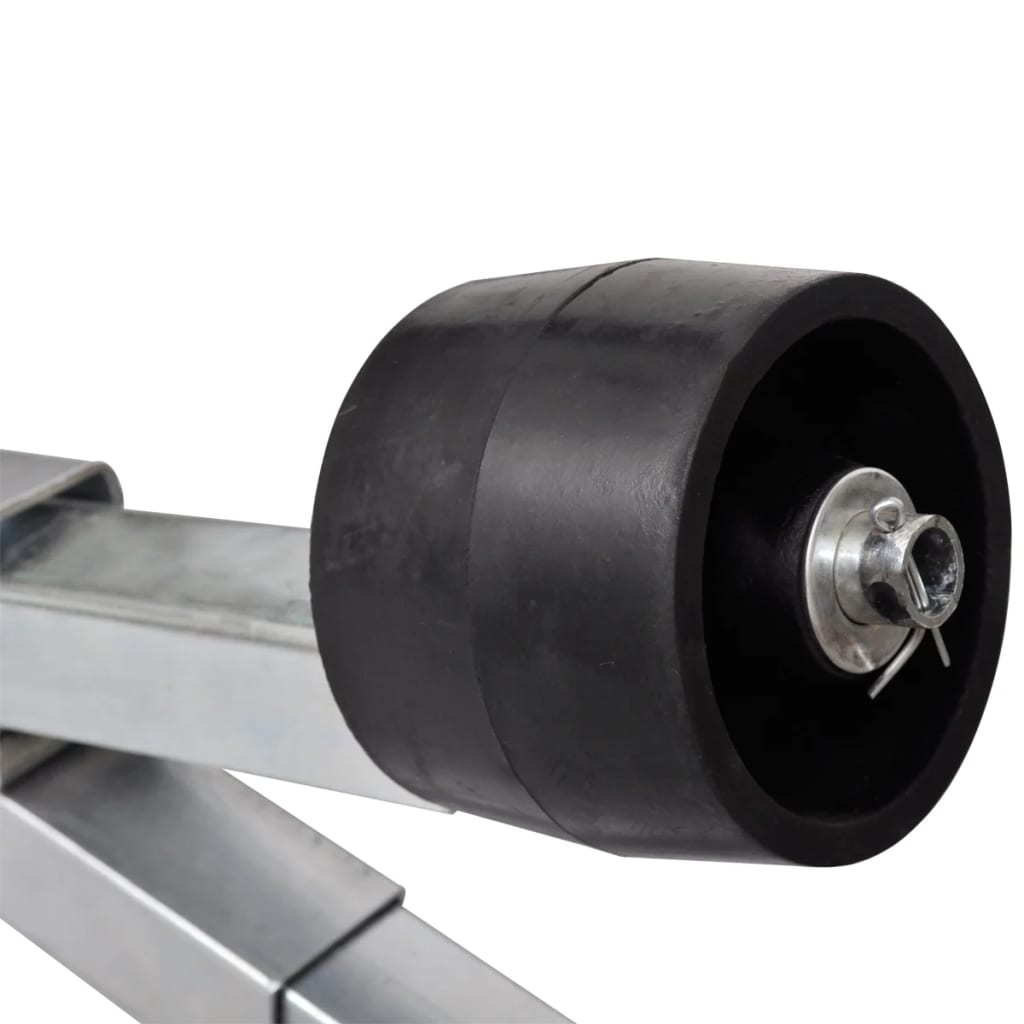 Vidaxl Kiel Podpora za prikolico za zagon z valji