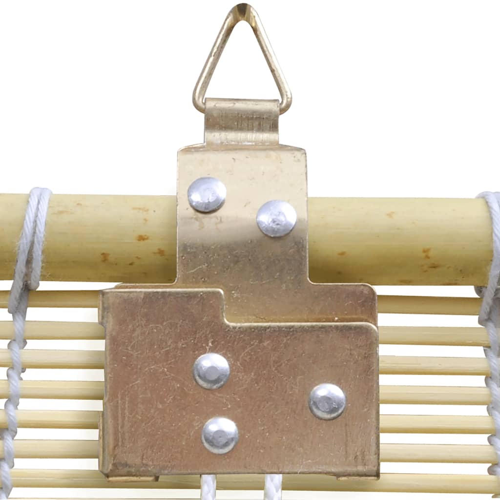 Vidaxl Roller Blind 100x160 cm Bamboo Natural