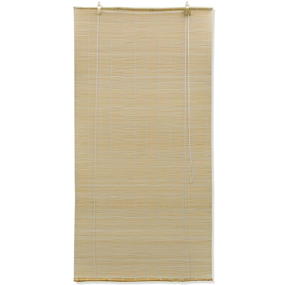 Vidaxl roller blind 120x160 cm bamboo natural