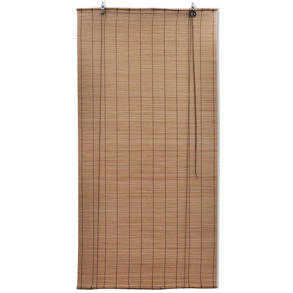 Vidaxl Roller blann 150x220 cm Bambus Brown