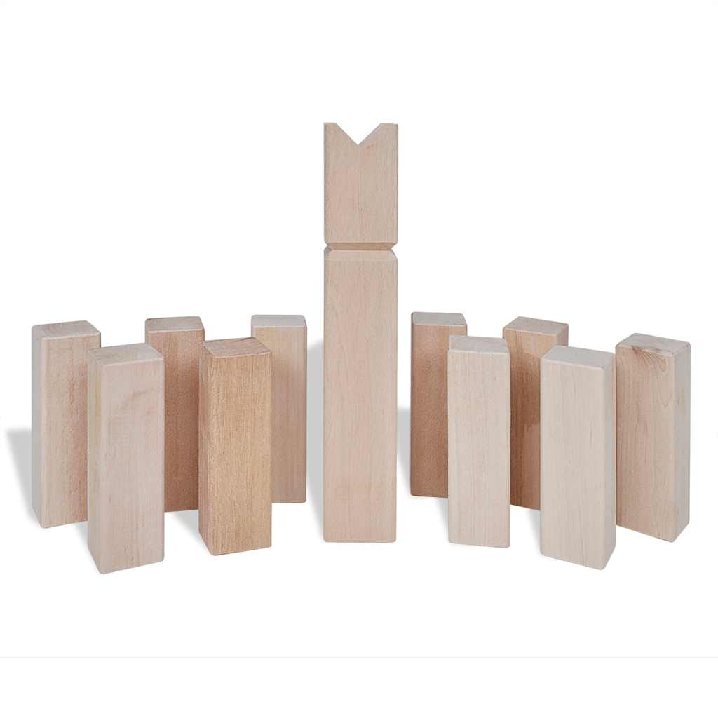 Vidaxl Holzkubb -Spielset