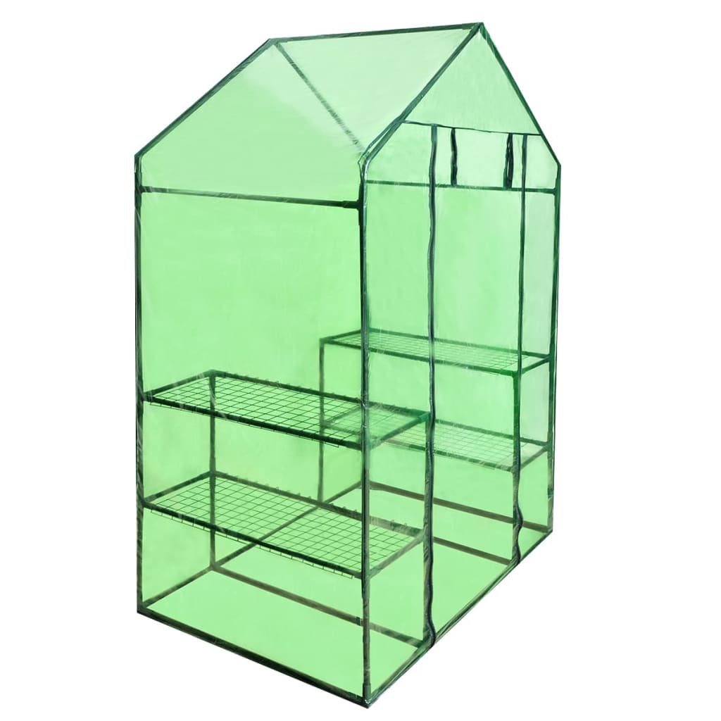 Vidaxl garden shed with four shelves