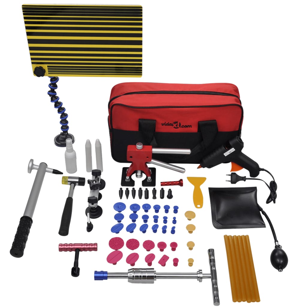 Vidaxl dent puller kit with carrying bag xxl