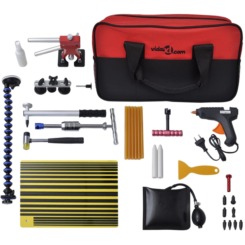Vidaxl dent puller kit with carrying bag xxl