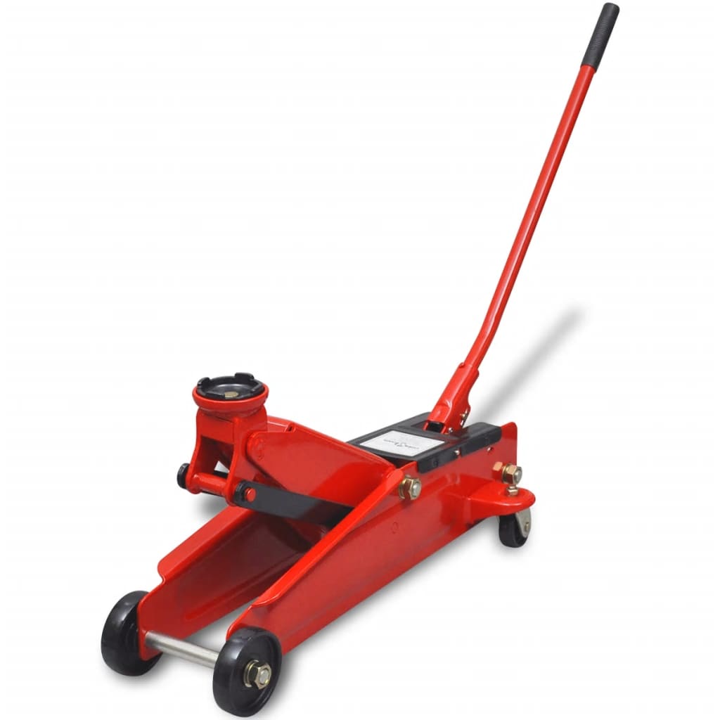 Vidaxl Hydraulic reasons Low profile 3 tons red