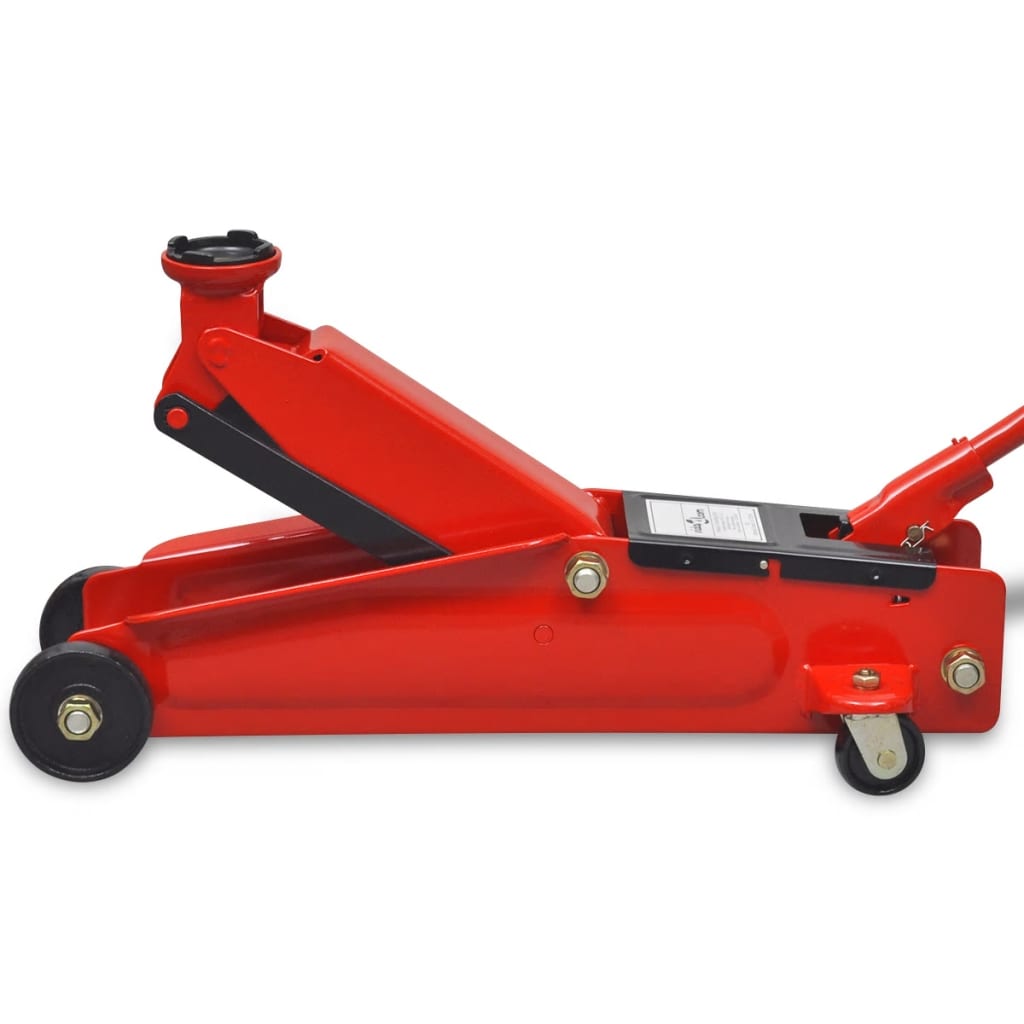 Vidaxl Hydraulic reasons Low profile 3 tons red