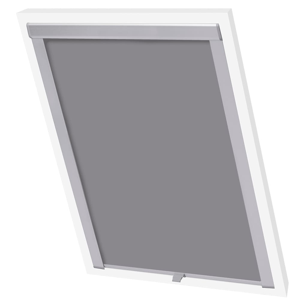 Vidaxl roller blind blackout gray 102