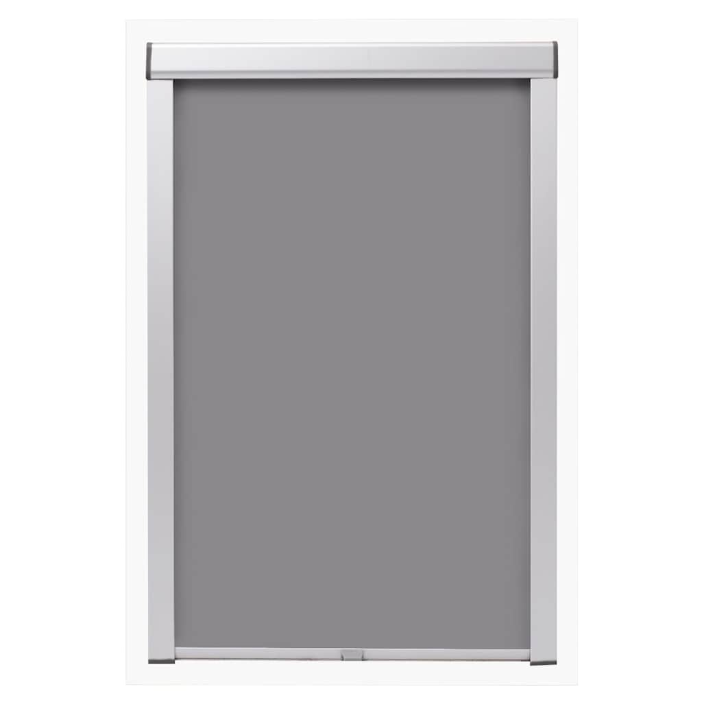 Vidaxl roller blind blackout gray 102