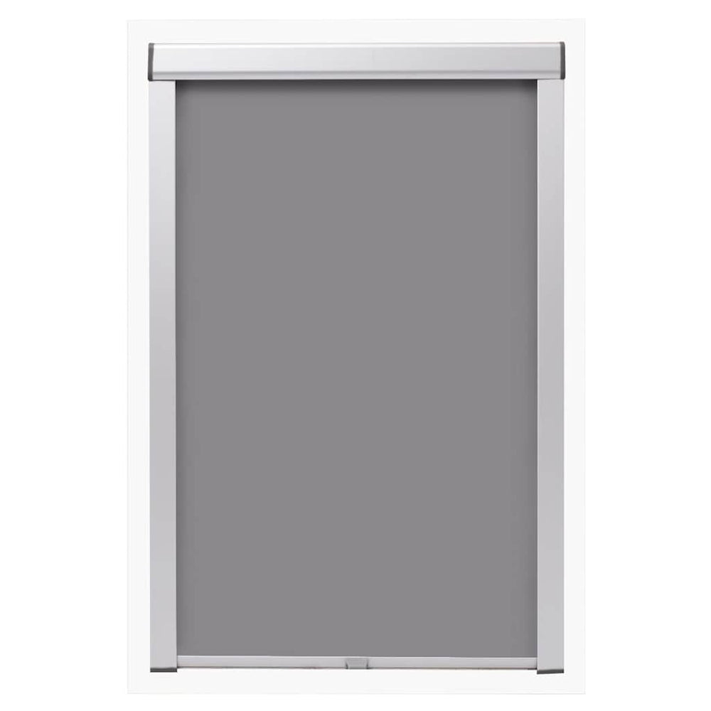Vidaxl roller blind blackout gray f06