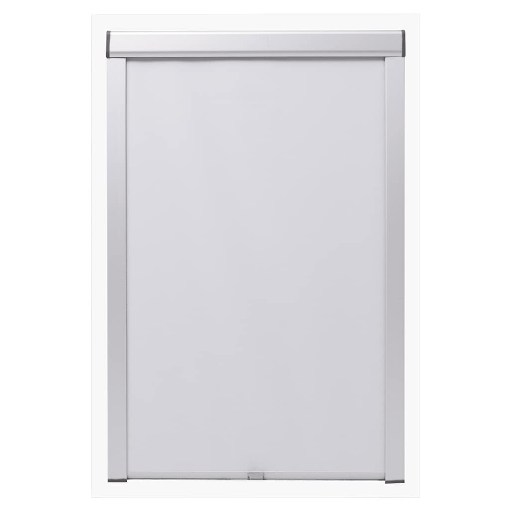 Vidaxl roller blind blackout white m04 304