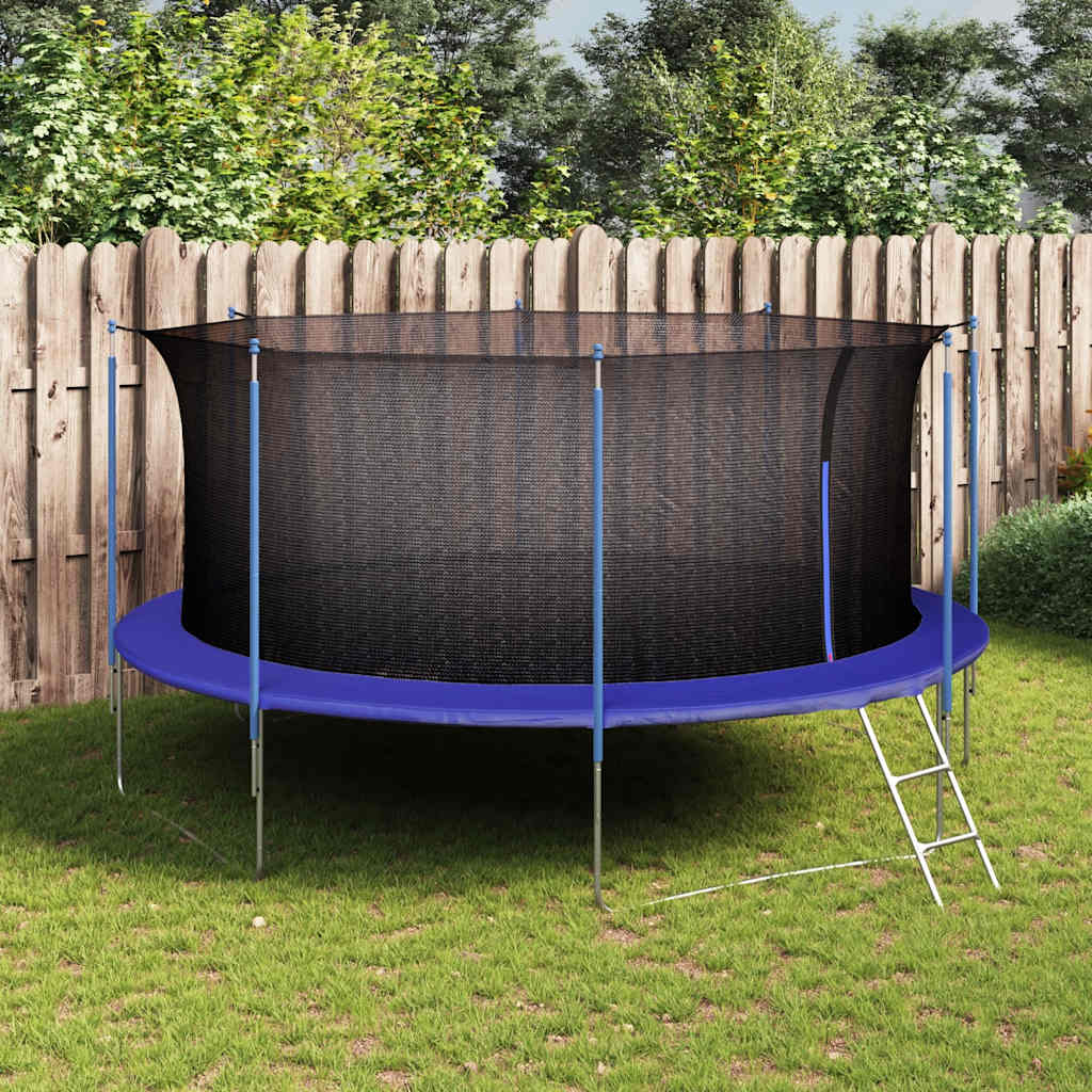 Net de sécurité vidaxl pour le trampoline ronde de 4,57 m