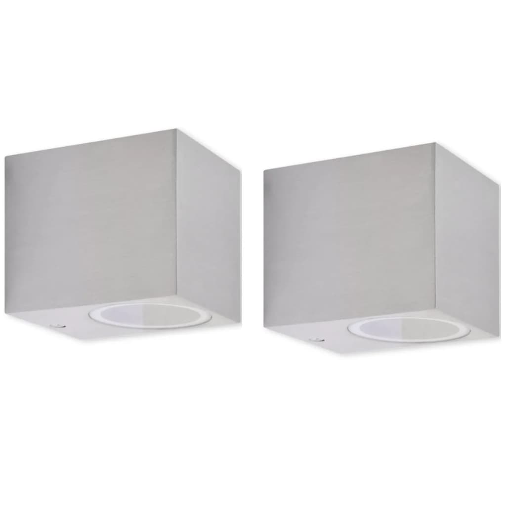 Vidaxl Lampada esterna Cube 2st