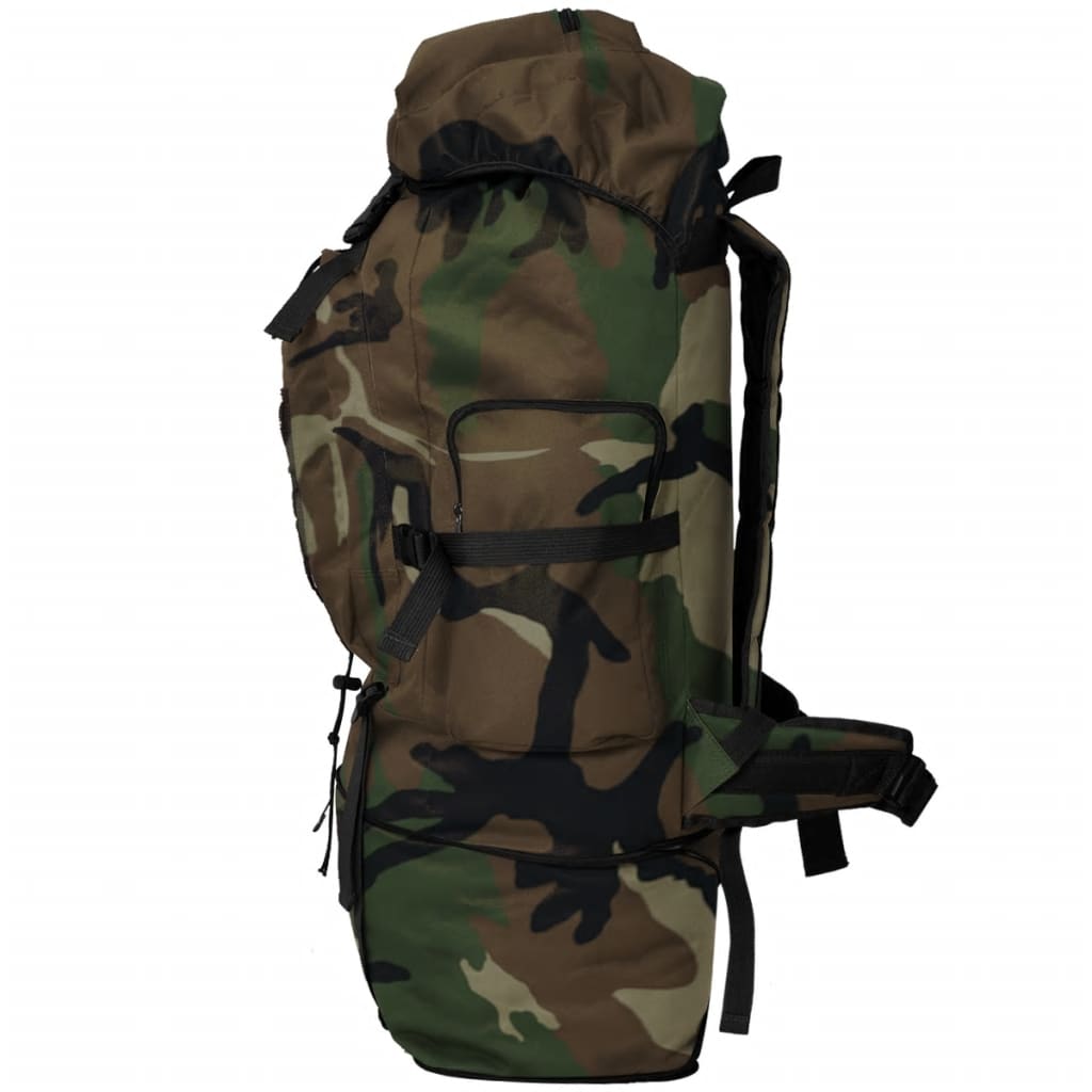 Vidaxl Backpack Army Style XXL 100 L Camuflagem