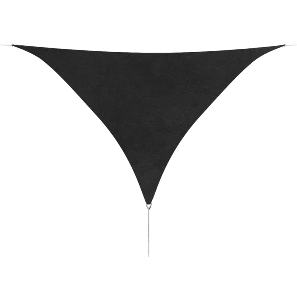 Vidaxl triangular sunshade 5x5x5 m oxford fabric anthracite