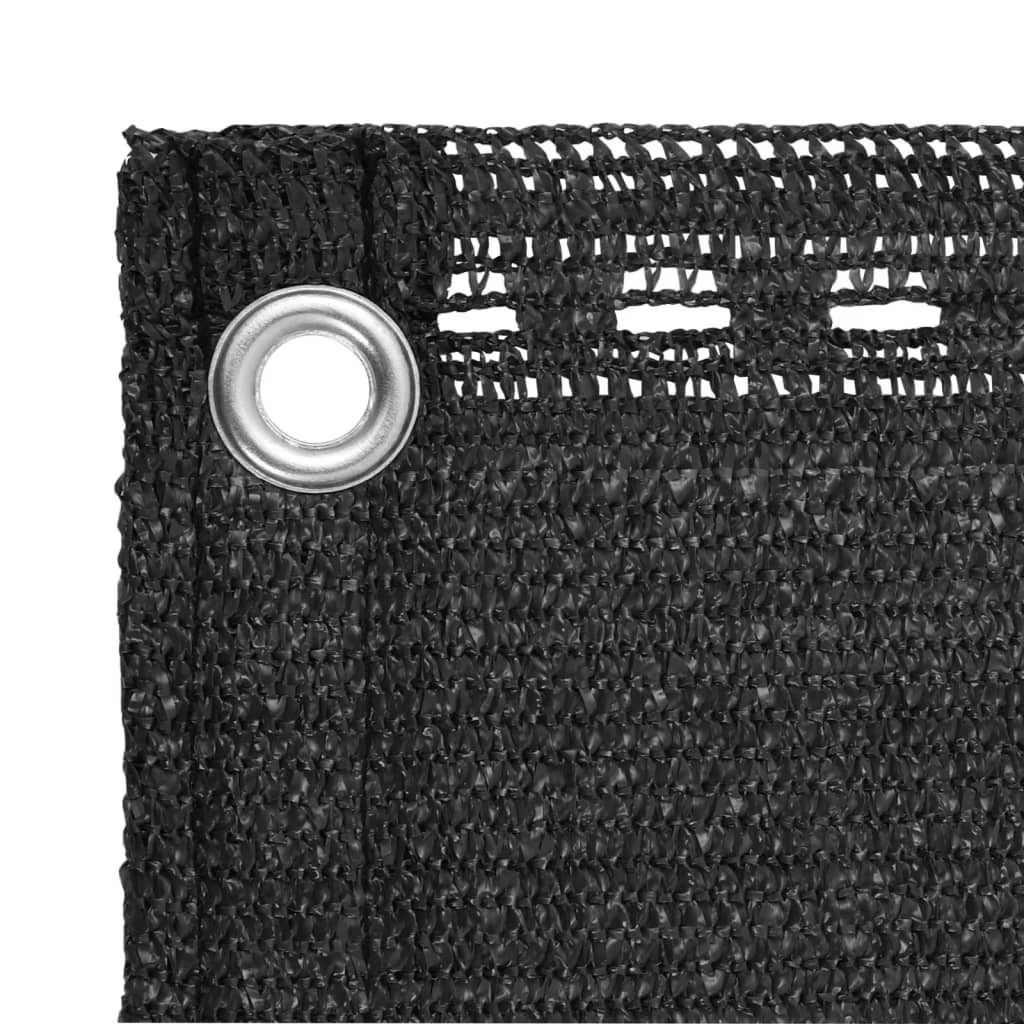 Vidaxl Balkon Bildschirm HDPE 75x400 cm Anthrazit