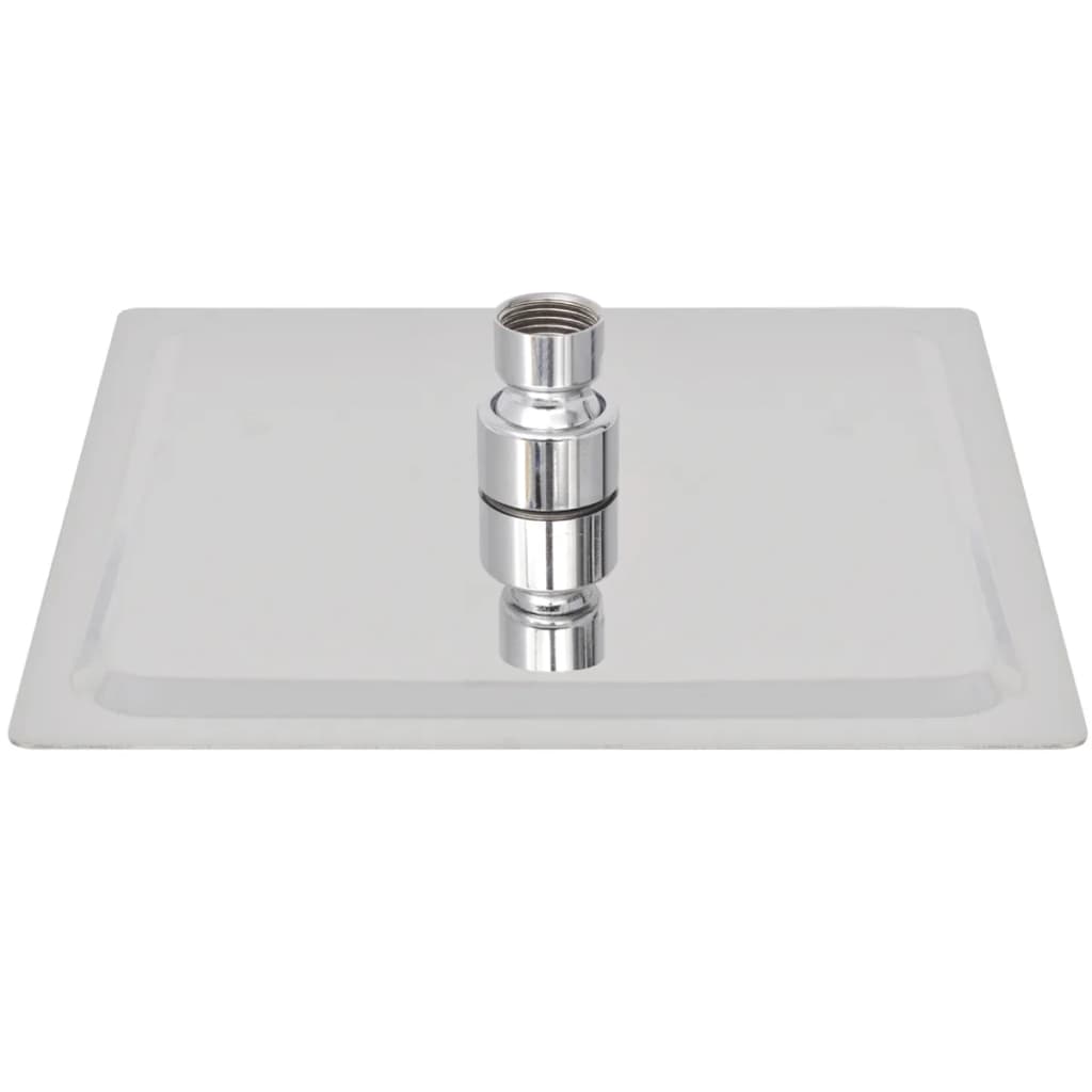 Vidaxl Regenduschkopf Edelstahl 20x20 cm Quadrat
