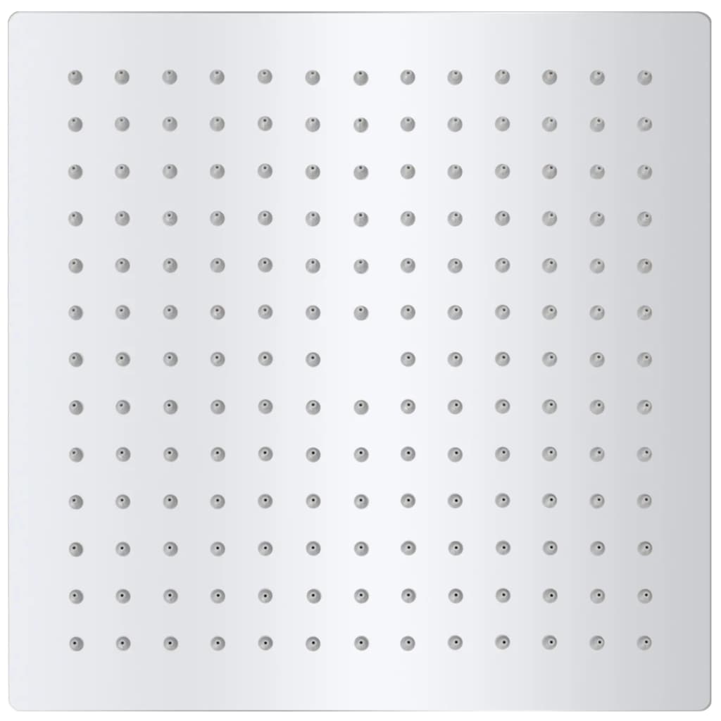 Vidaxl Regenduschkopf Quadrat 25x25 cm Edelstahl