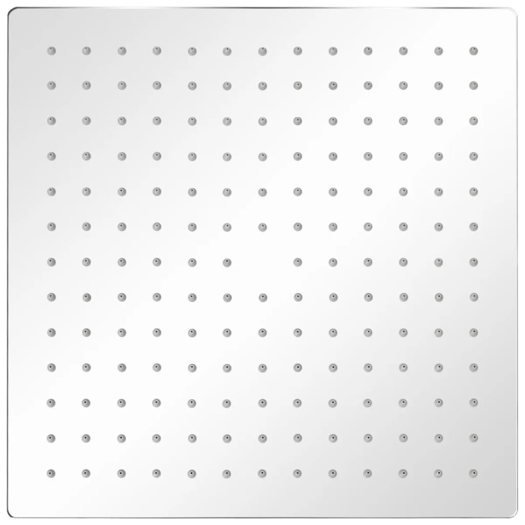 Vidaxl Regenduschkopf Quadrat 30 x 30 cm Edelstahl