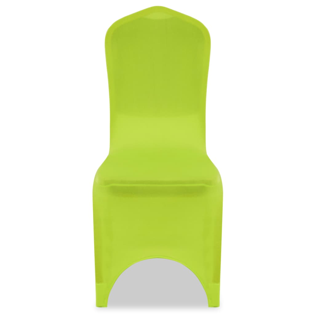 Vidaxl stretch chair cover anthracite 6 pcs green