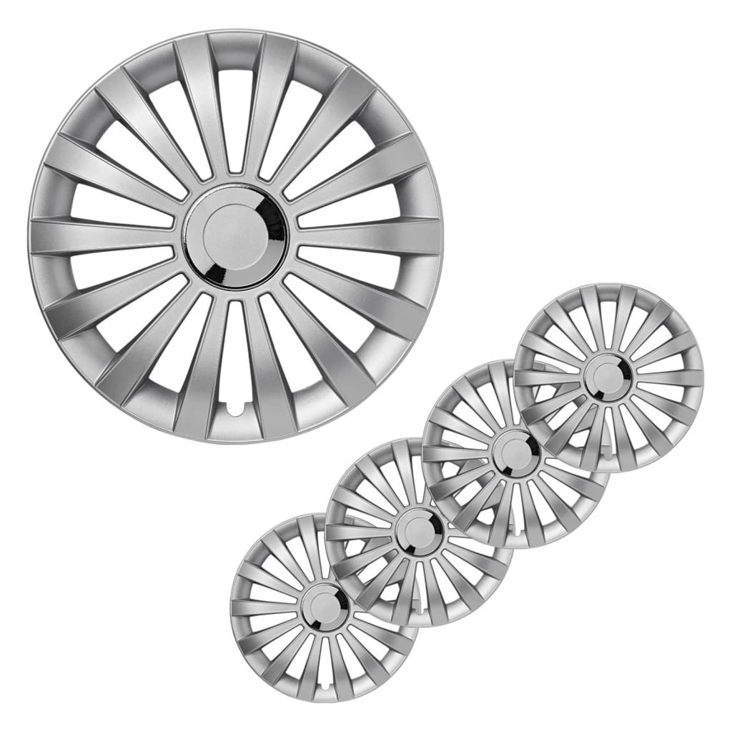 Proplus Hubcaps 4 St Meridian 13 'Sëlwer faarweg