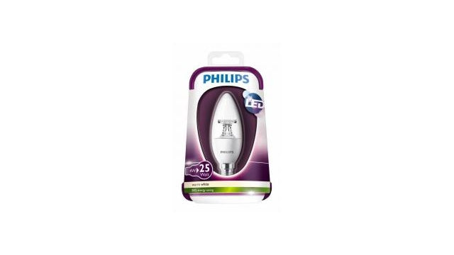 Philips 8718696454695 4W (25W) E14 CL ND LED candle lamp