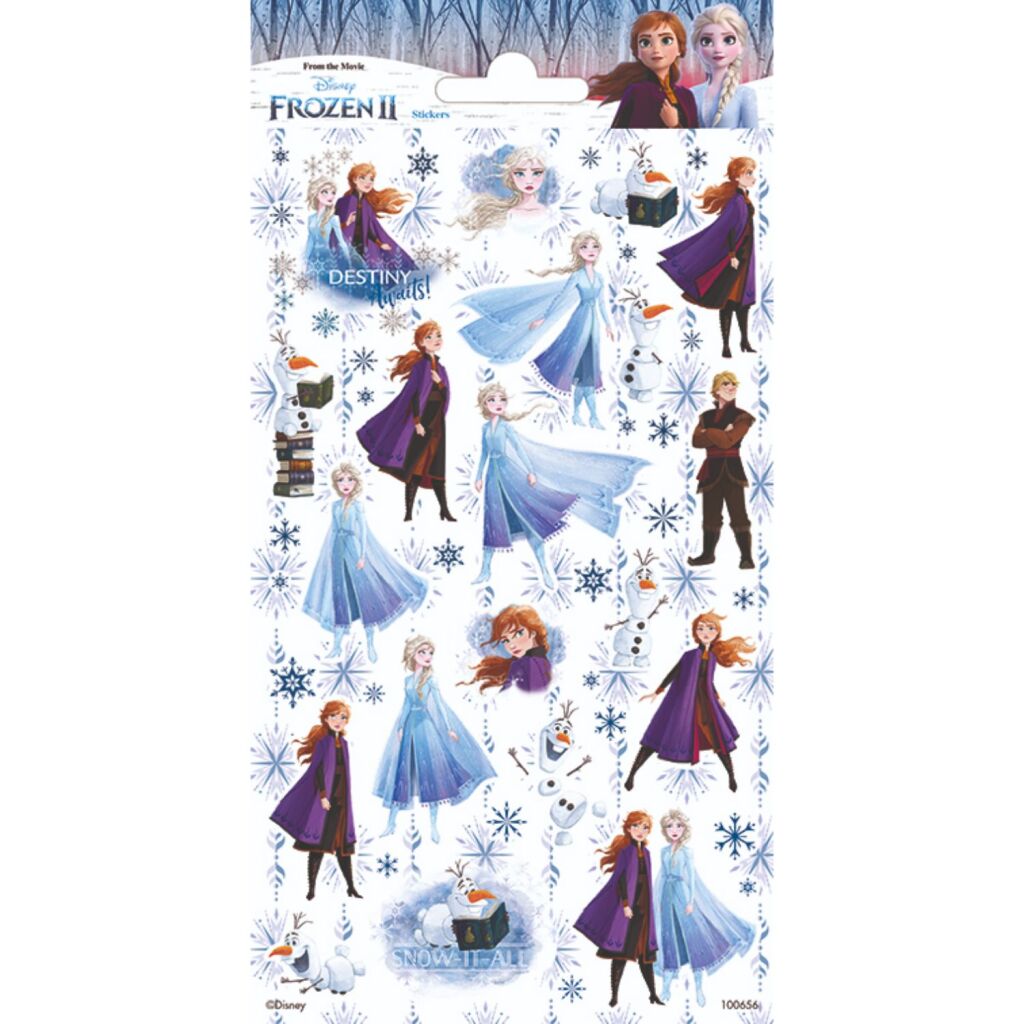 Totum sticker sheet glitter disney frozen 2