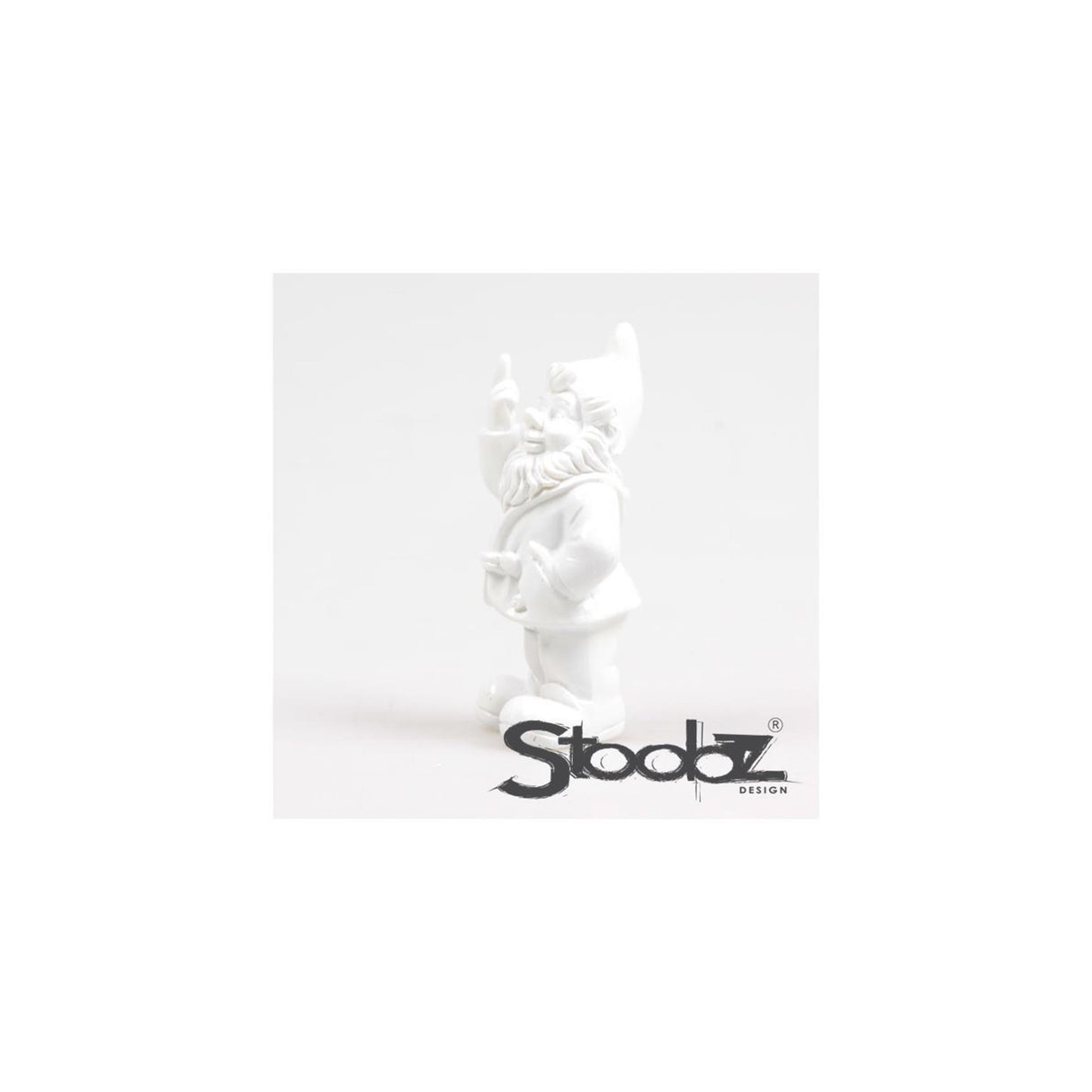 Stoobz дизайн stoobz gnome f*ck you white 10cm