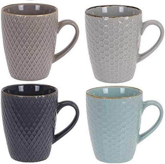 Other Brands Cup Earthenware Set of Four