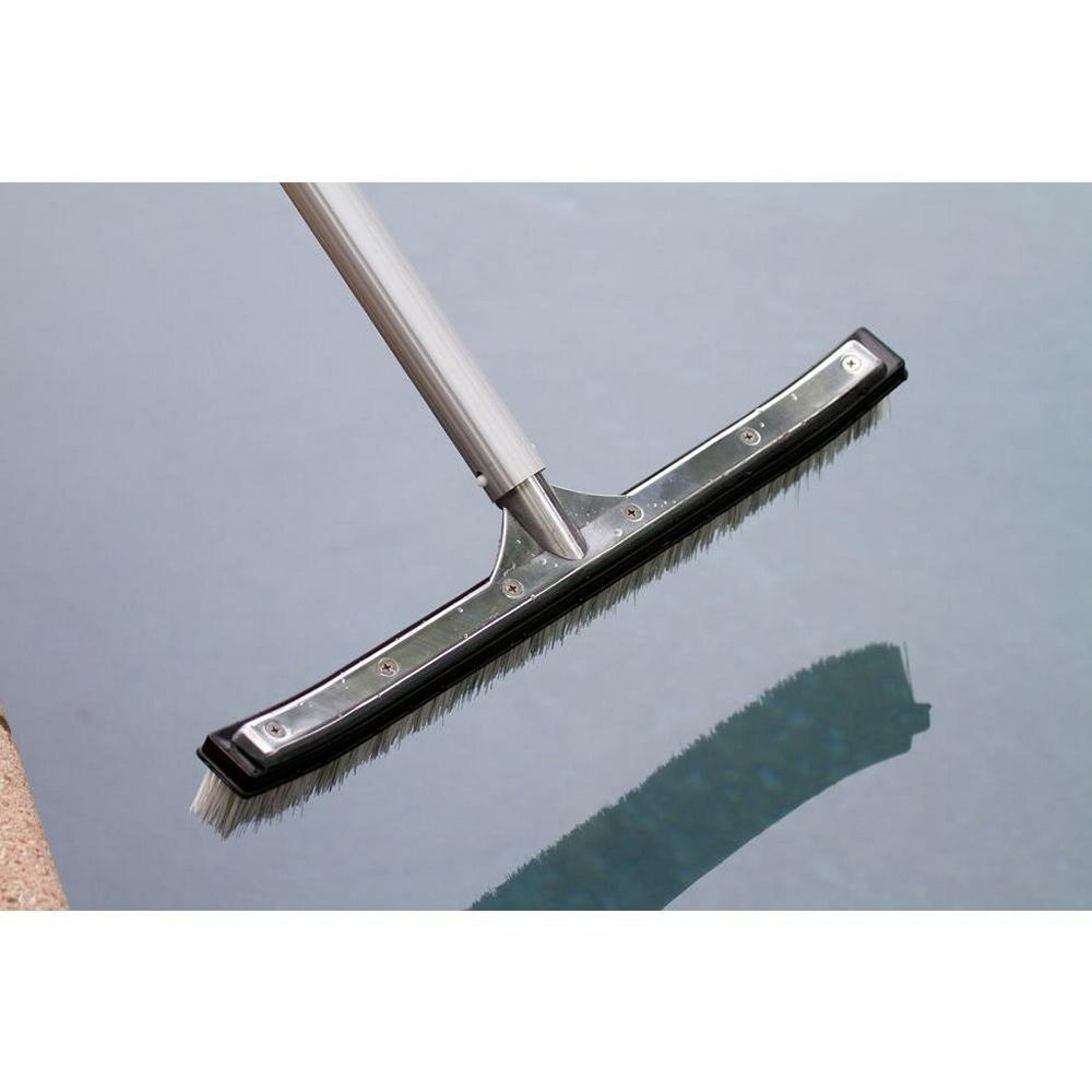 Interline deluxe pool brush 45 cm aluminum nylon