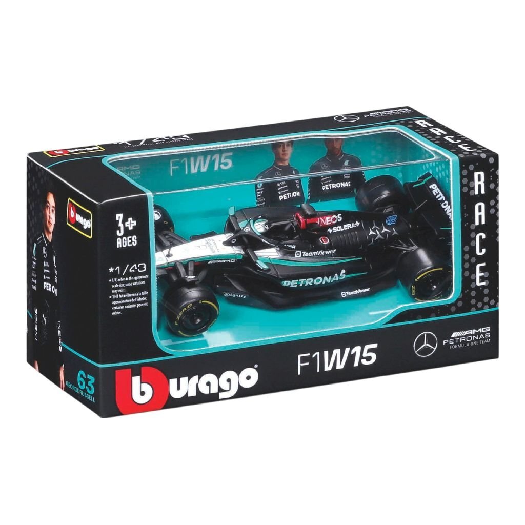 Burago Mercedes F1W15 Russel 1:43
