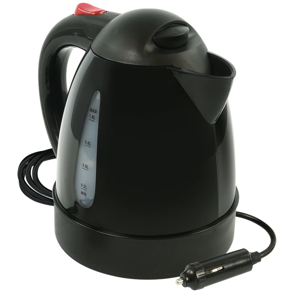 Proplus Kettle 12 V 1 L Negro