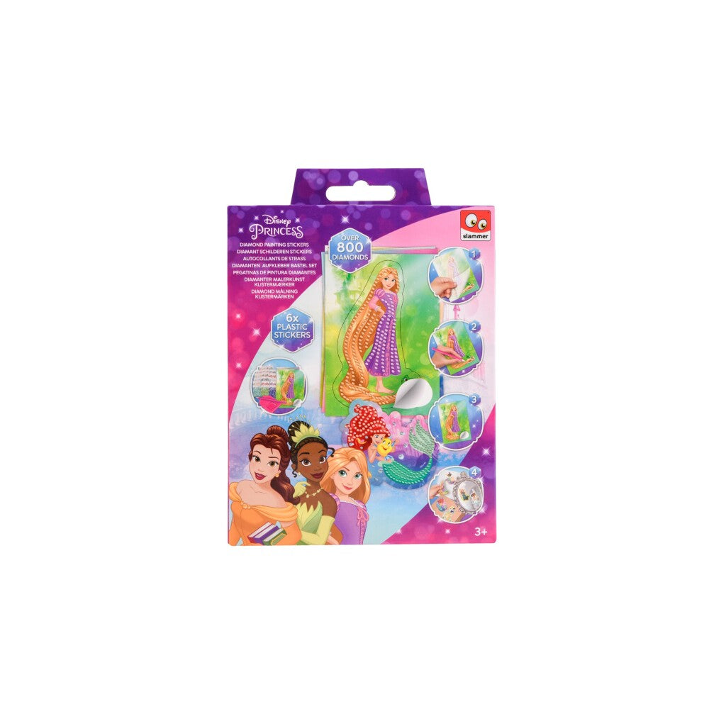 Disney Princess Diamond Painting Stickers Making