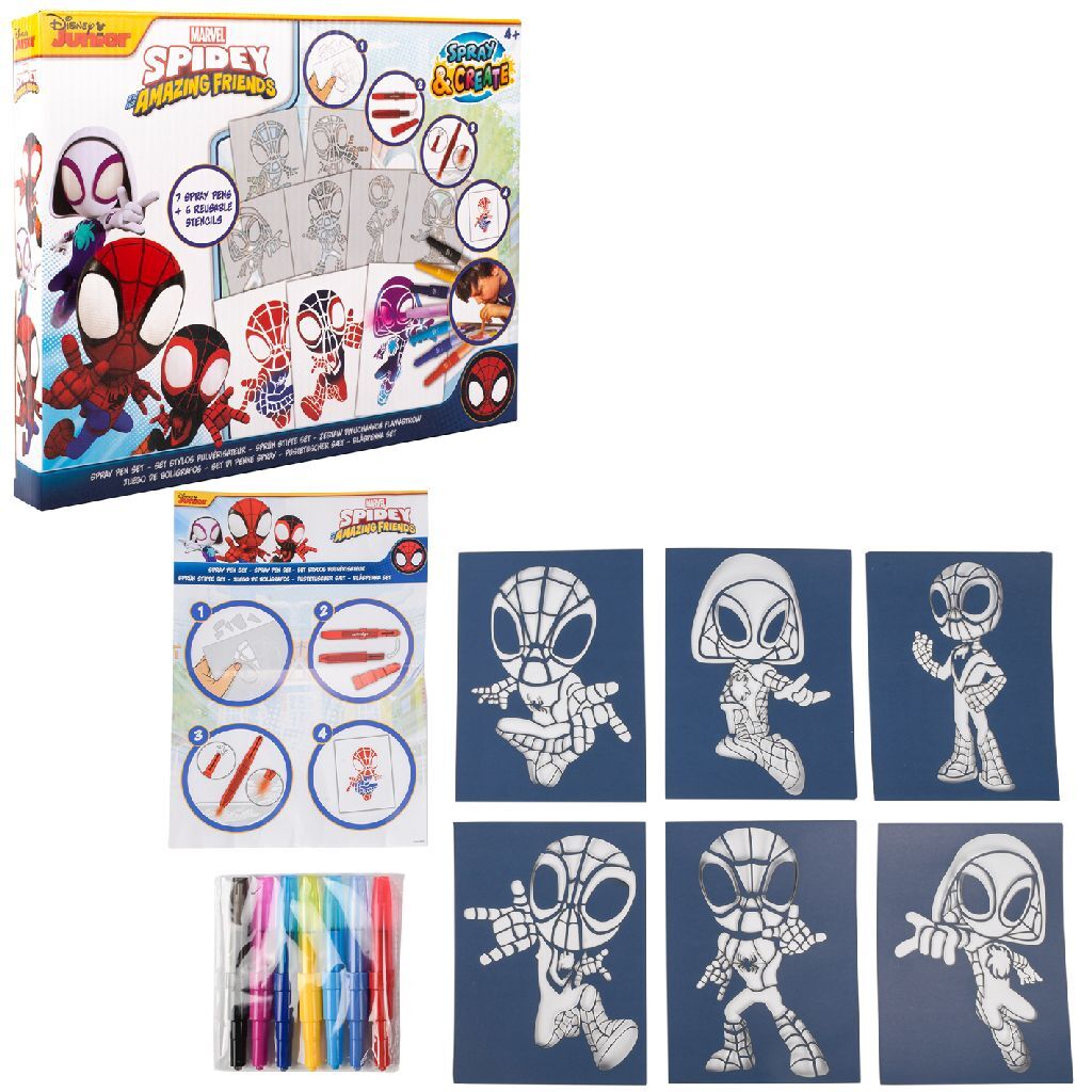 Spidey Blow Pen Set