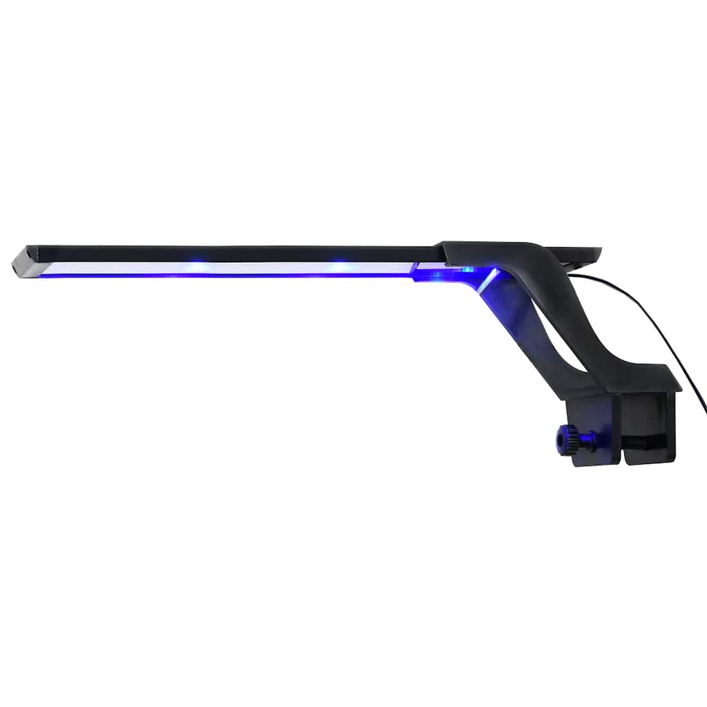 VidaXL Aquariumlampe mit Klemme LED 35-55 cm Blau und Weiß