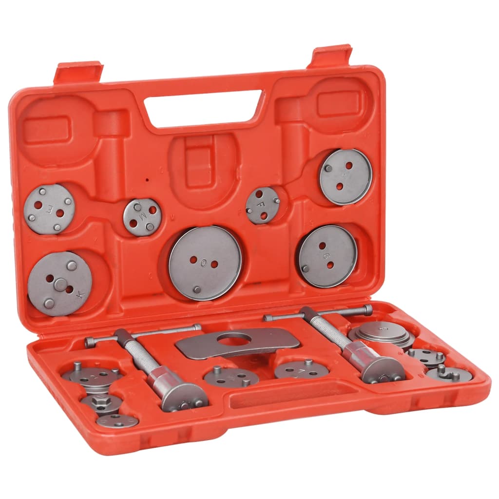 Vidaxl 18-piece brake piston reset tool set