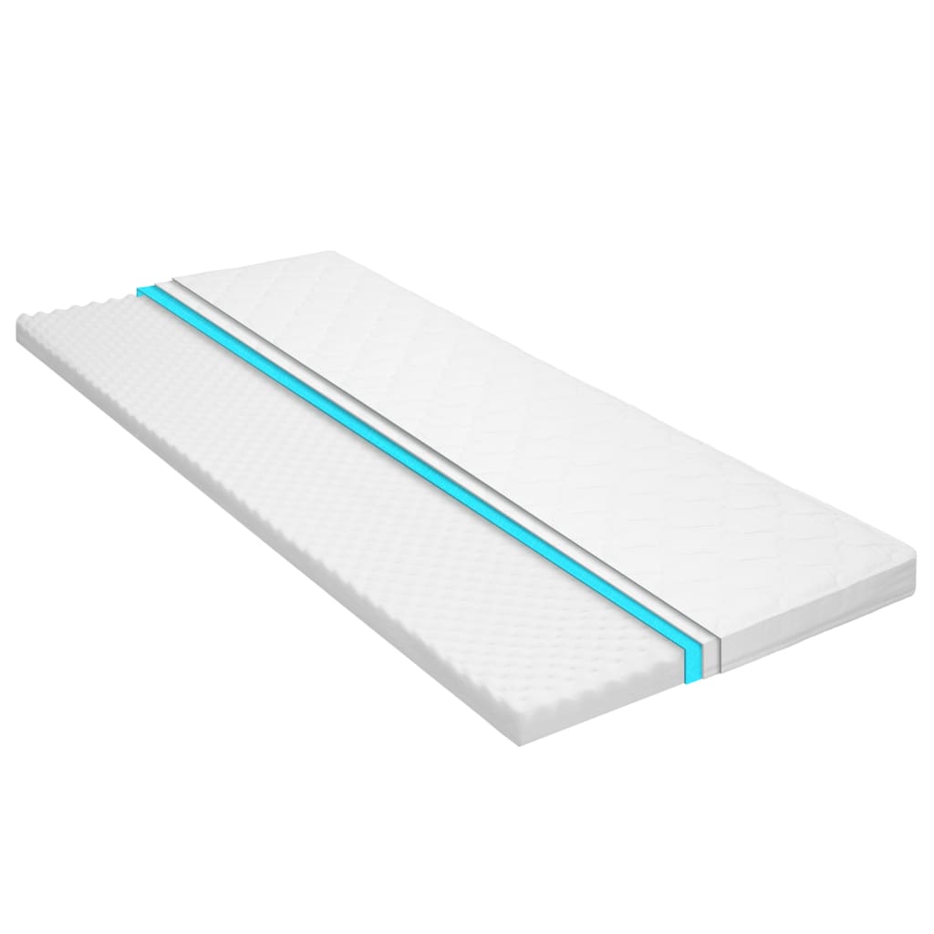 Vidaxl top mattress egg profile 6 cm cold foam 90x200 cm