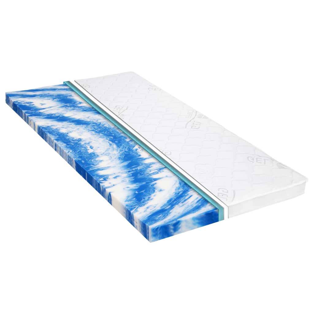 Vidaxx top mattress 7 cm gel foam 140x200 cm
