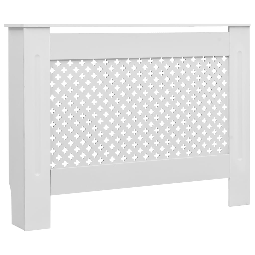 Vidaxl radiator cover 112x19x81.5 cm MDF white