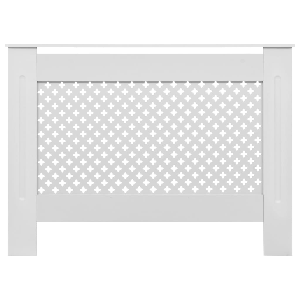 Vidaxl radiator cover 112x19x81.5 cm MDF white