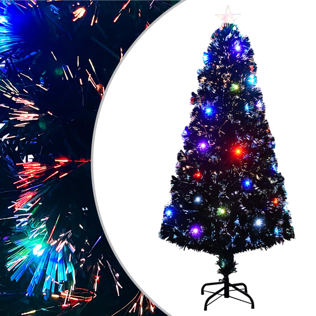 VidaXL Christmas tree with LED and stand 150 cm fiberglass