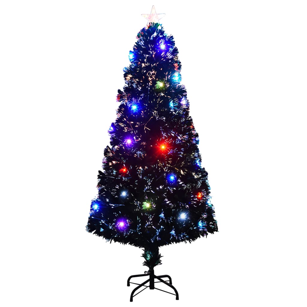 VidaXL Christmas tree with LED and stand 150 cm fiberglass