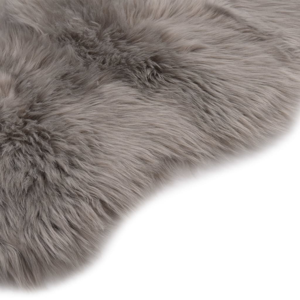 Vidaxl rug 60x90 cm faux sheepskin light grey