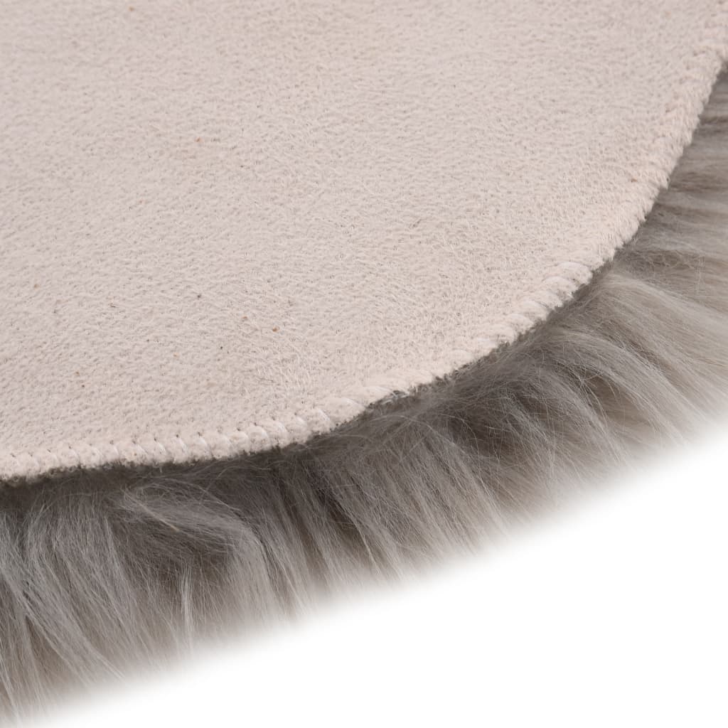 Vidaxl rug 60x90 cm faux sheepskin light grey