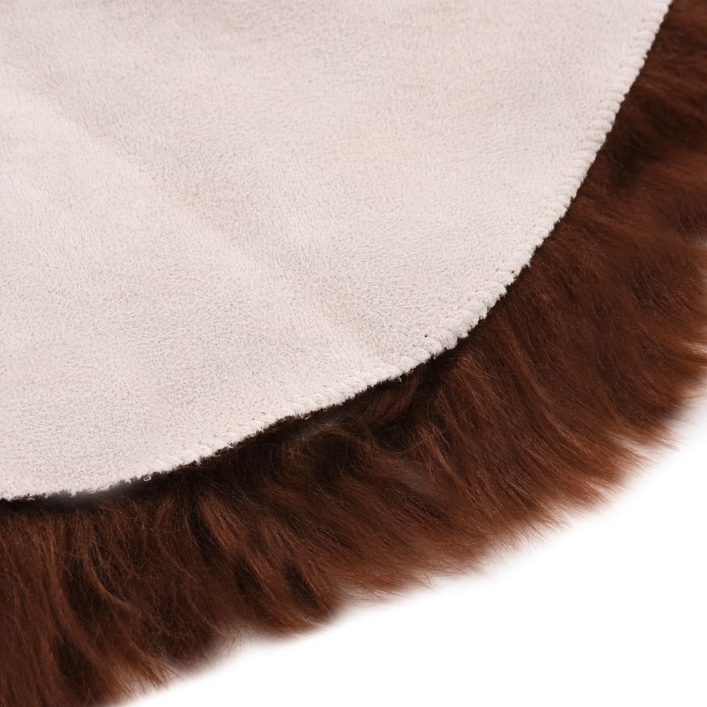 Vidaxl rug 60x90 cm faux sheepskin brown