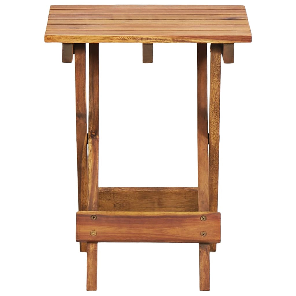 Vidaxl plant stand 30x30x38 cm solid acacia wood