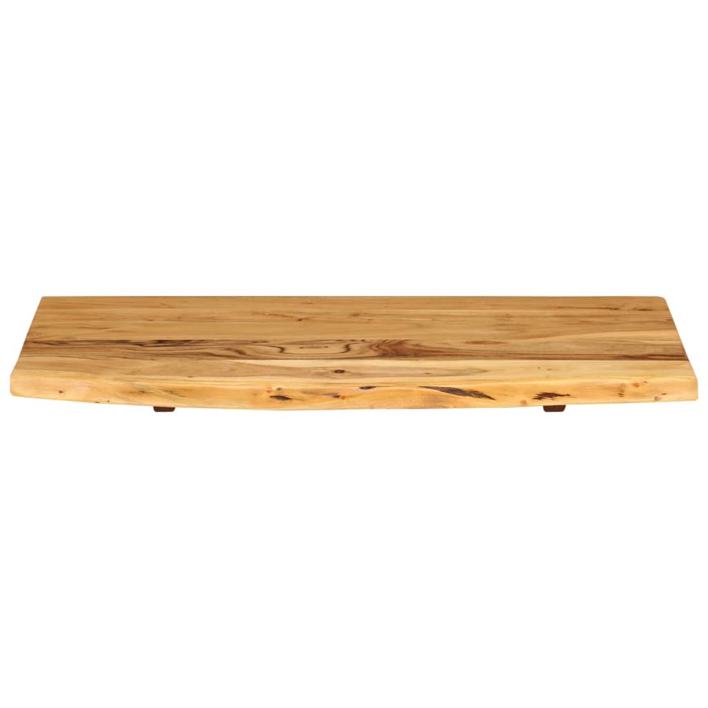 Vidaxl washbasin top 80x52x2.5 cm solid acacia wood