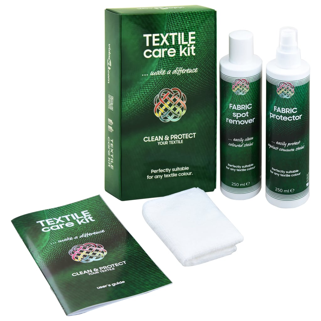 VidaXL sada na starostlivosť o textil 2x250 ml sada na starostlivosť